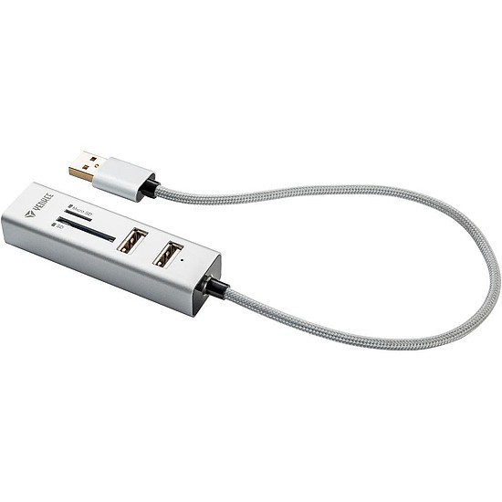 YENKEE YHC 101SR USB COMBO USB HUB+olvasó